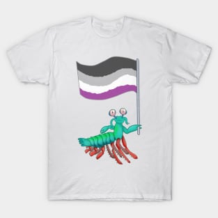 Mantis Shrimp Asexual Pride! T-Shirt